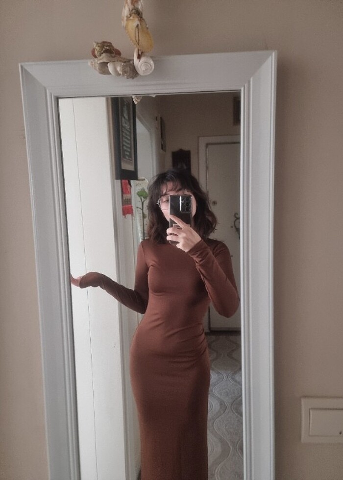 uzun elbise - Görsel 4