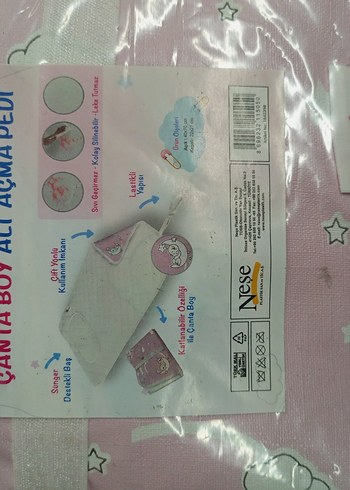 ALT AÇMA PEDİ ÇANTA BOY BAYB'NESS AMBALAJINDA - Görsel 2