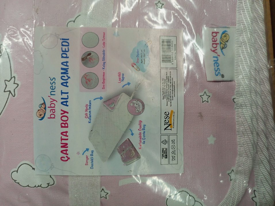 ALT AÇMA PEDİ ÇANTA BOY BAYB'NESS AMBALAJINDA - Görsel 2
