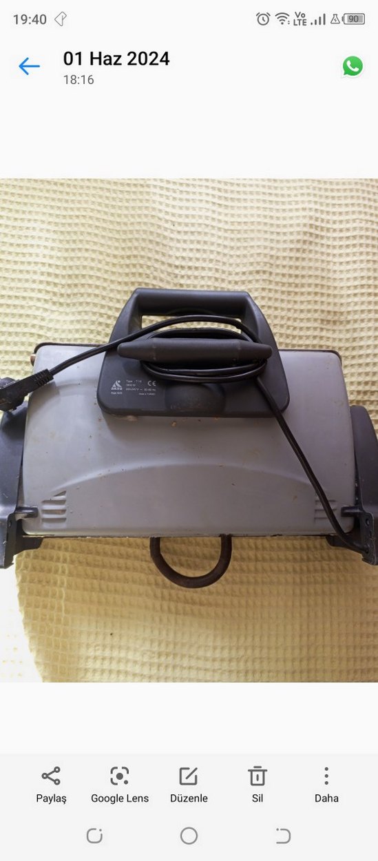 Gri Sandviç ve Tost Makinesi Aksu marka - Görsel 3