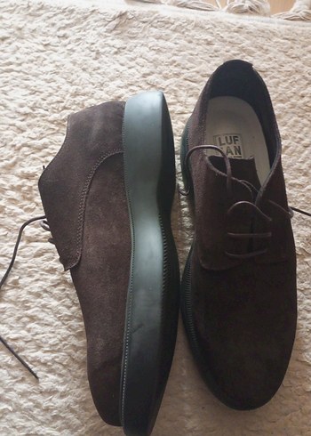 Kahverengi Süet Erkek Klasik Ayakkabı - Görsel 2