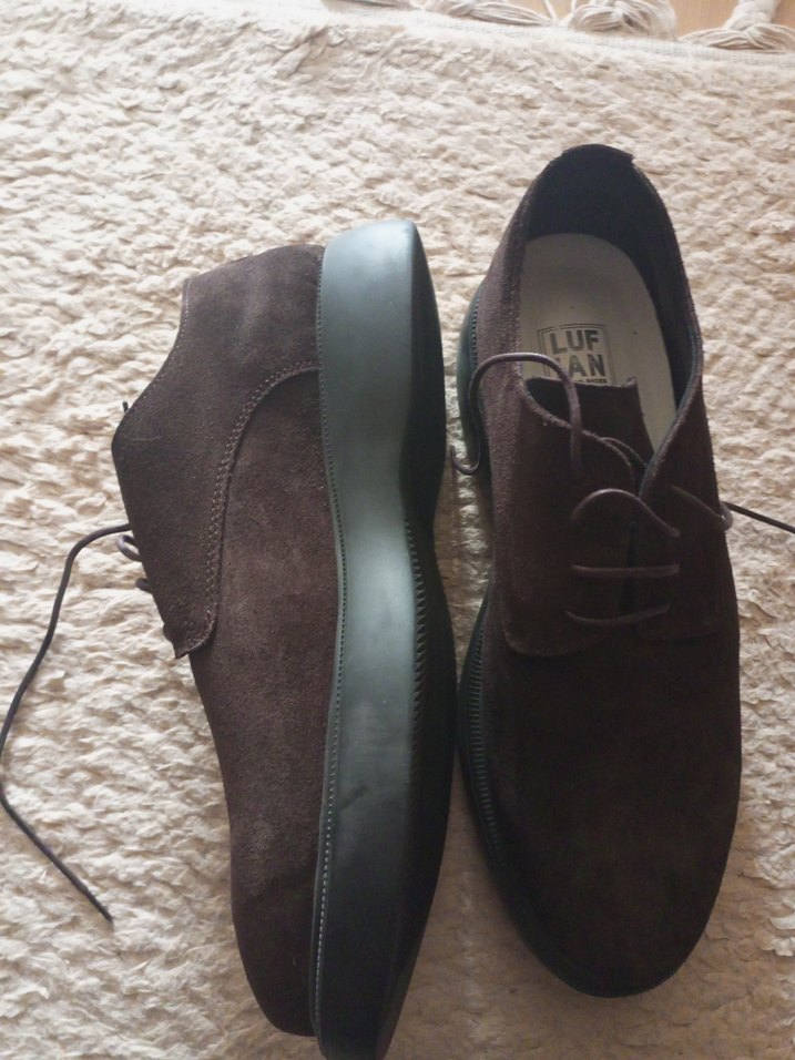 Kahverengi Süet Erkek Klasik Ayakkabı - Görsel 2