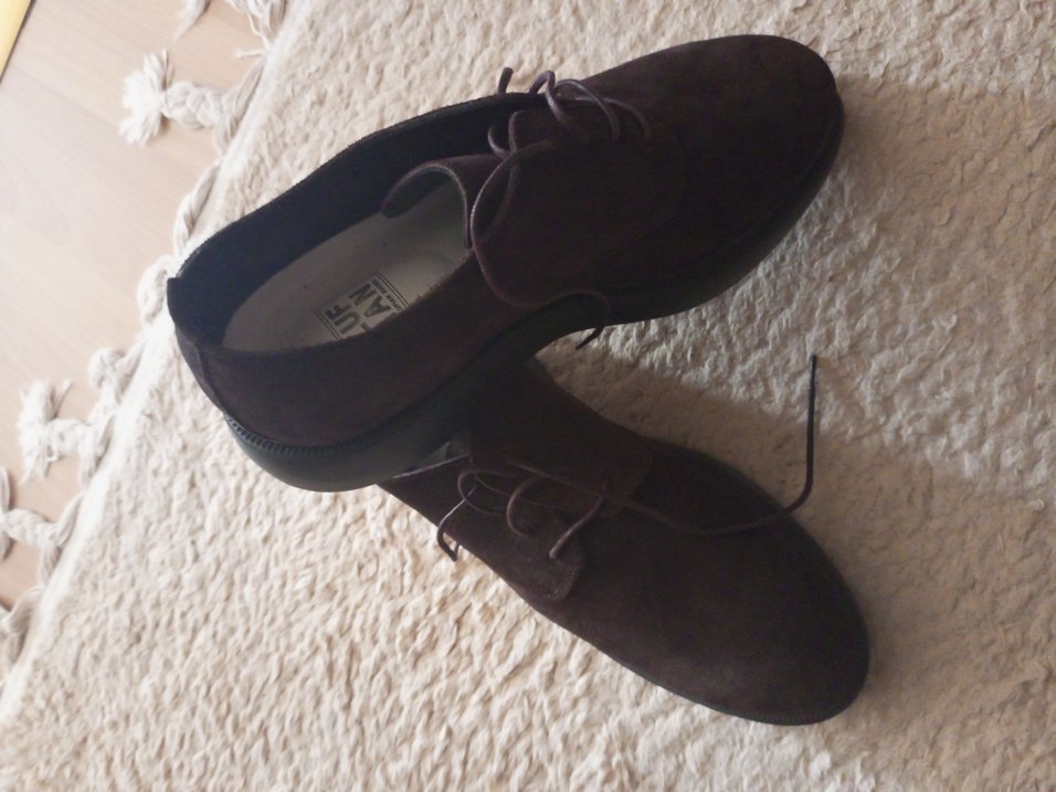 Kahverengi Süet Erkek Klasik Ayakkabı - Görsel 4