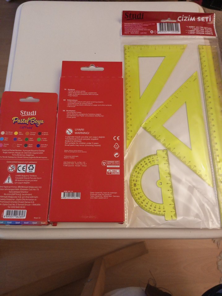 Faber-Castell 12 Suluboya ve Çizim Seti ve Pastel Boya 12 li - Görsel 2