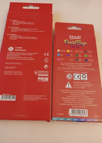 Faber-Castell 12 Suluboya ve Studi Pastel Boya Seti - Görsel 2