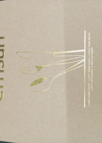 Gri Çatal Kaşık Bıçak Seti 30 PARCA EMSAN SIFIR ÜRÜN AMBALAJINDA - Görsel 2