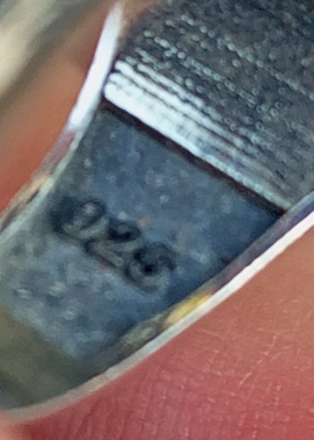 Sarı Vintage Bohem Taşlı Erkek Gümüş yüzük (20Gr) sıfır ürün - Görsel 4