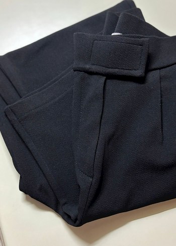 Kadın Siyah Kumaş Pantolon - Görsel 2