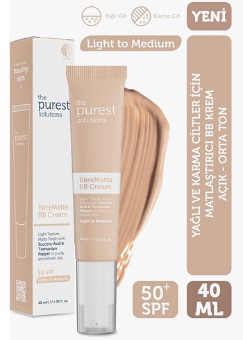 The Purest Solutions Matlaştırıcı BB Krem 40 ml - Görsel 4