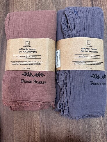 FRESH SCARF ORGANİK ŞAL