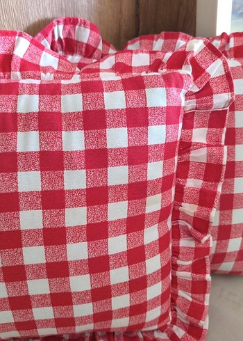 Kırmızı Ekose Masa Örtüsü - Görsel 3
