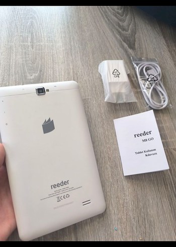 Reeder Gri Beyaz Power Bank - Görsel 3