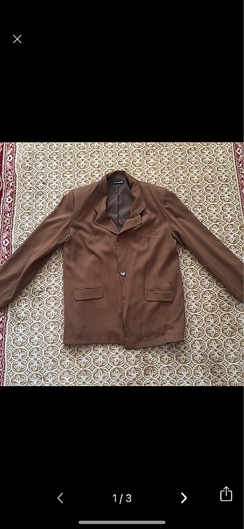 Beyyoğlu Oversize Blazer