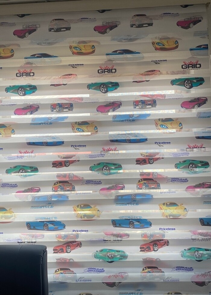 çocuk oda stor perde - Görsel 2