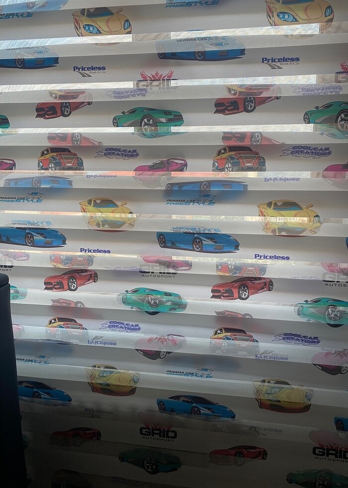 çocuk oda stor perde - Görsel 3