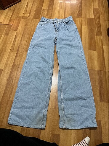 Geniş paça jean