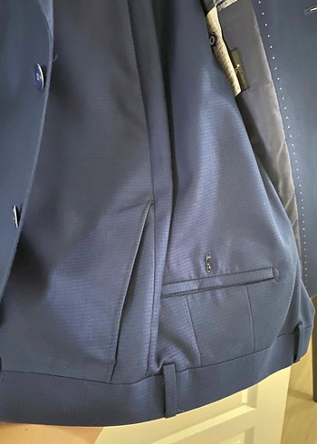 Lacivert Erkek Takım Elbise - Görsel 6