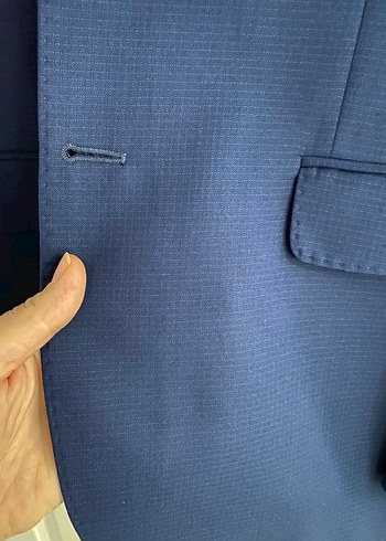 Lacivert Erkek Takım Elbise - Görsel 4