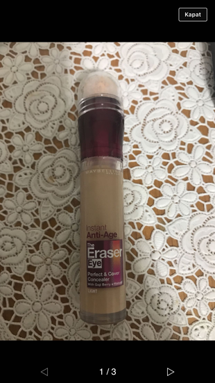 diğer Beden Maybelline Kapatıcı ve Flormar Eyeliner