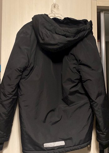 Erkek çocuk kar montu sıvı geçirmez içi Polarlı - Görsel 2