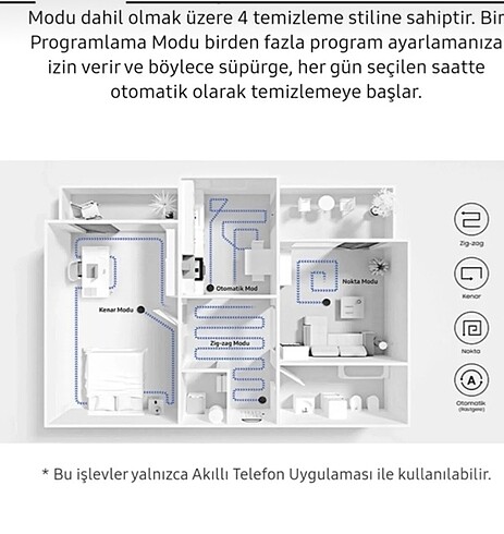 Samsung akıllı robot süpürge - Görsel 3