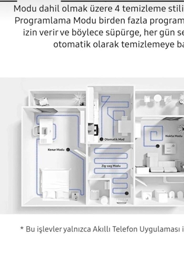 Samsung akıllı robot süpürge - Görsel 3