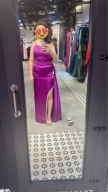 Çok şık nişanlık abiye - Görsel 3