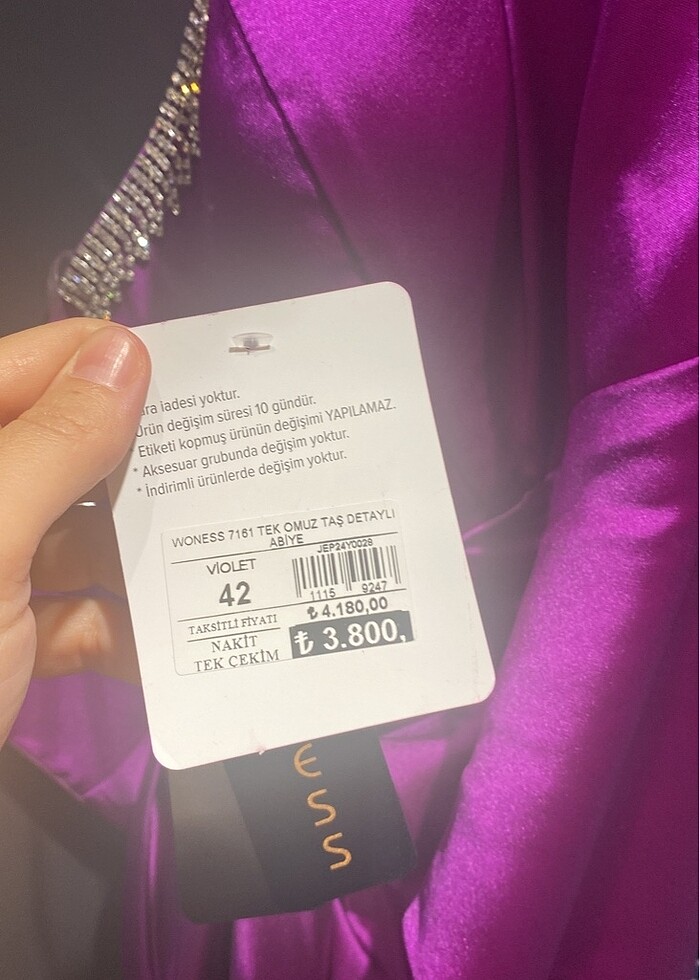 Çok şık nişanlık abiye - Görsel 2