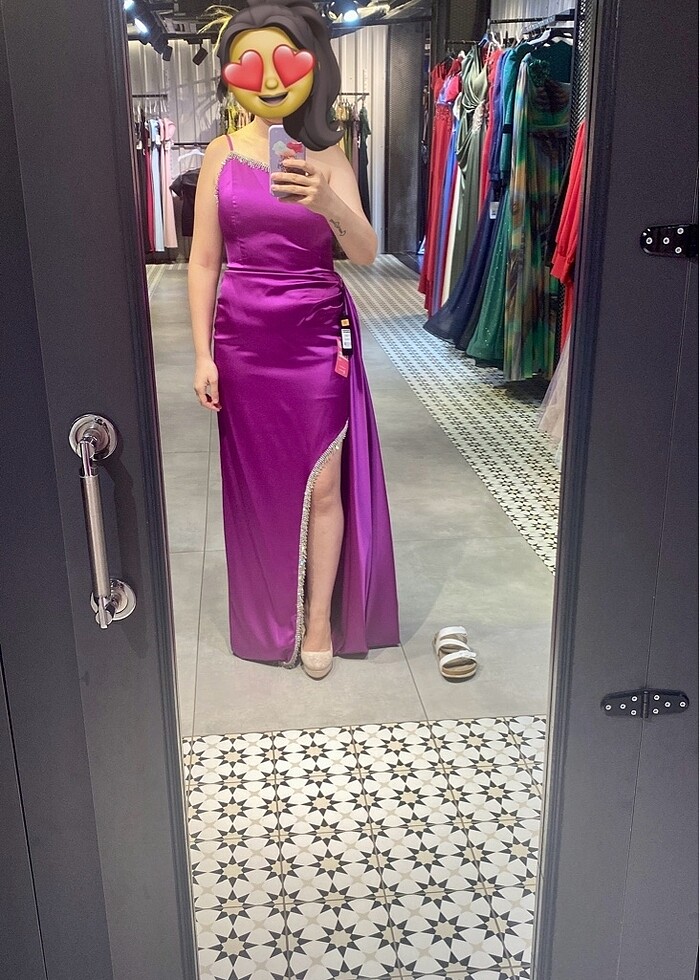 Çok şık nişanlık abiye - Görsel 3