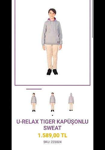 Uğur okulları kapşonlu uzun kollu sweet