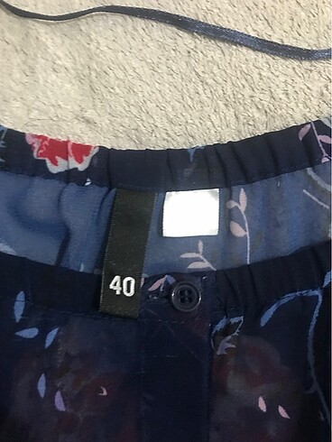 l Beden lacivert Renk H&M gömlek bluz