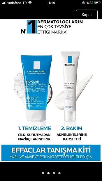 La Roche posay effaclar