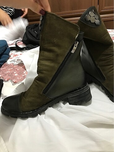 38 Beden haki Renk Kışlık bot