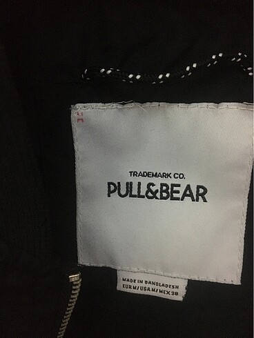 m Beden PULL AND BEAR BOMBER CEKET