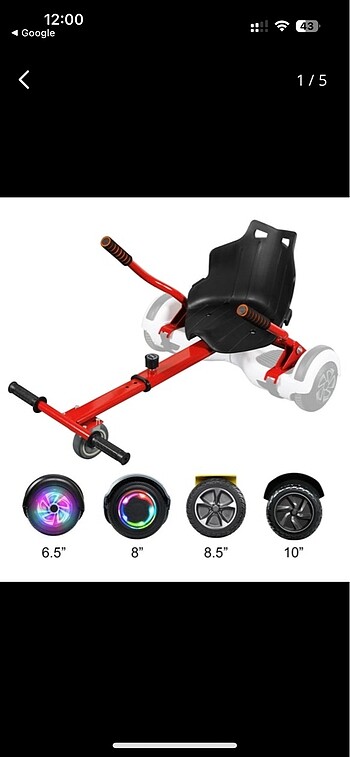 Kaykay Koltuk Smart Aparat