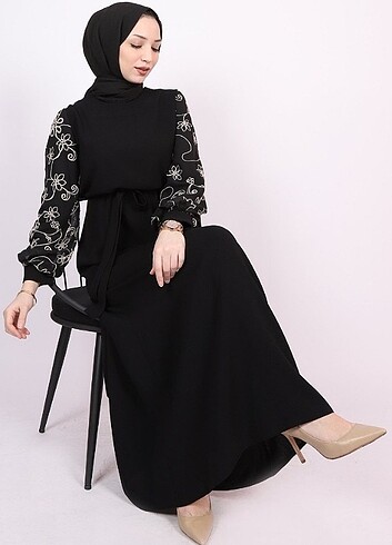 Tesettür elbise - Görsel 5