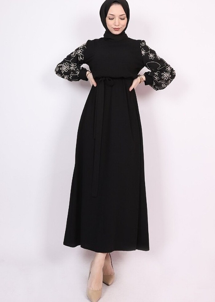 Tesettür elbise - Görsel 4