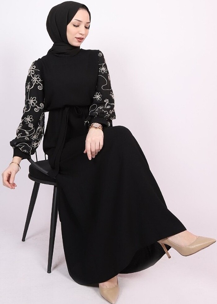 Tesettür elbise - Görsel 5