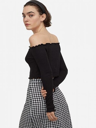 s Beden Hm crop bluz