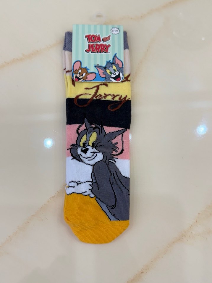 Renkli Kız Çorapları Marvel ve Tom & Jerry - Görsel 3