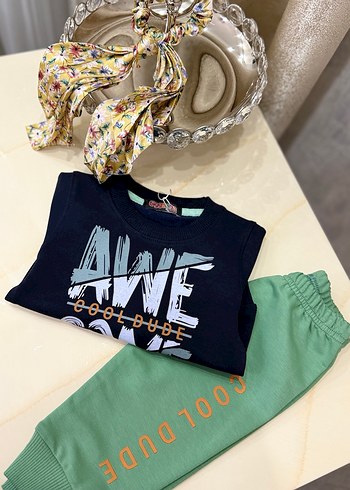 Mavi Erkek Çocuk Baskılı Sweatshirt - Görsel 3