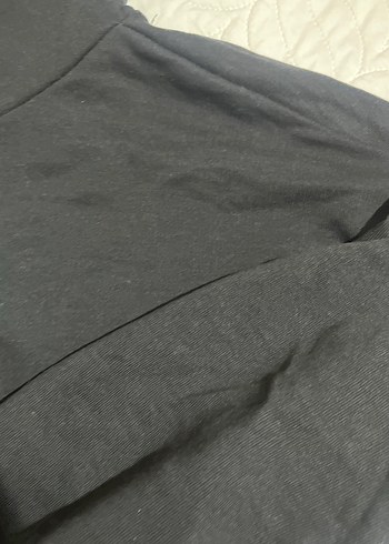 xs Beden siyah Renk Siyah Kapüşonlu Kadın Sweatshirt Baskılı