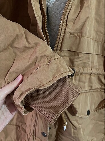 LC Waikiki Hardal Rengi Kaban/Parka - Görsel 6