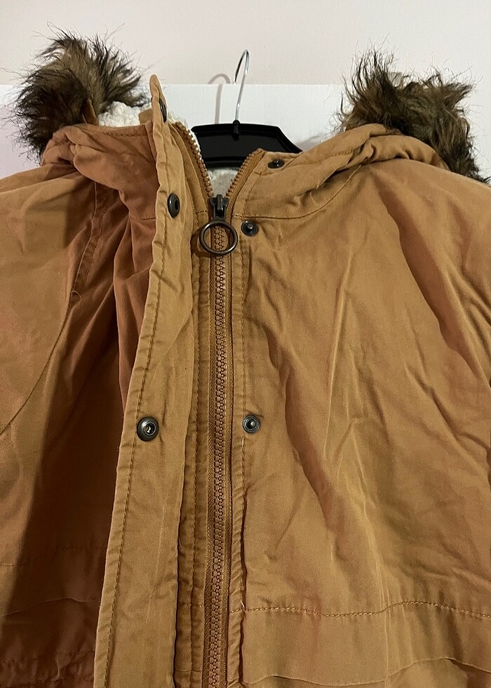 LC Waikiki Hardal Rengi Kaban/Parka - Görsel 2