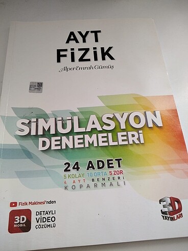 3D AYT Fizik Simülasyon Denemeleri