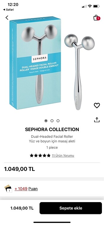 Sephora sephora ikili yüz gua sha