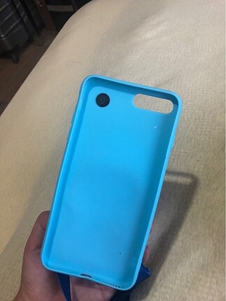  Beden mavi Renk Iphone 7 ve 8 plus uyumlu stich cüzdanlı telefon kılıfı