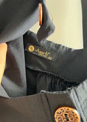 Siyah Uzun Askılı Fırfırlı Goth Tulum - Görsel 4