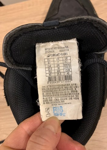 Siyah Bağcıklı Erkek Botları - Görsel 4