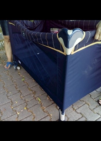 Chicco Lacivert Desenli Bebek beşiği - Görsel 5